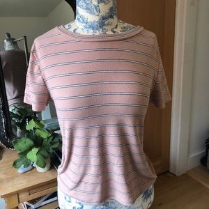 Pink short sleeve top